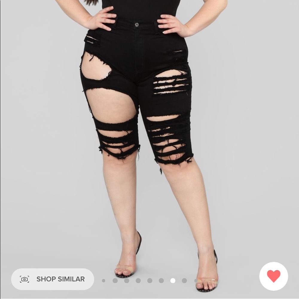Fashion Nova Taking The High Road Bermuda Shorts